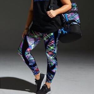 NWT Star Wars Disney Force in Training Leggings Size XL Light Sabers